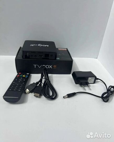 Приставка смарт MX PRO Q 4K TV BOX Internet TV