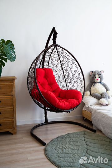 Подвесное кресло для дома и на подарок. Ротанг