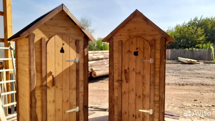 Дачный Туалет деревянный