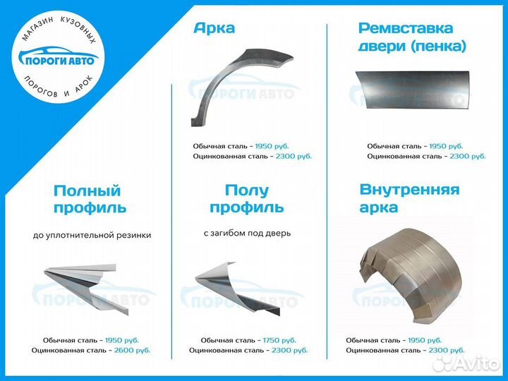 Порог Citroen DS4 с гарантией