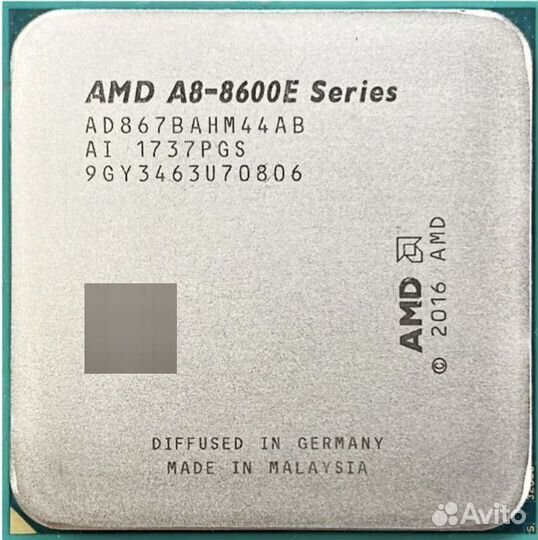 Процессоры AMD AM4, FM2+