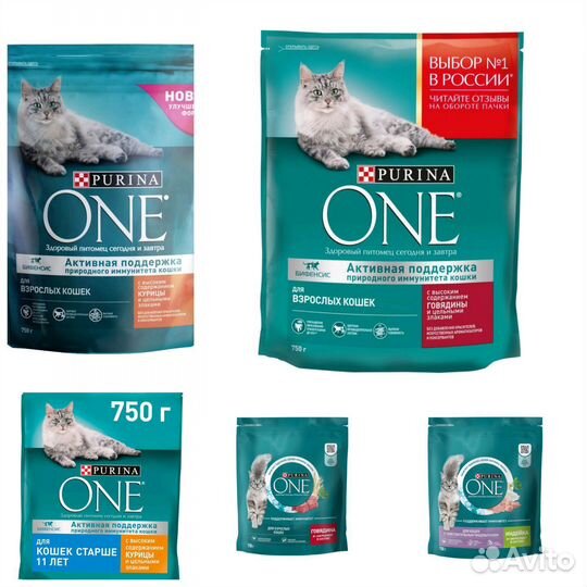 Корм для кошек Sheba(Шеба)и Purina one