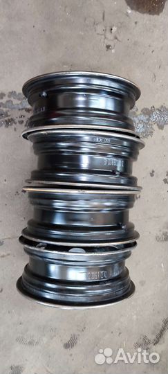 Диски штампованные r14 на polo fabia