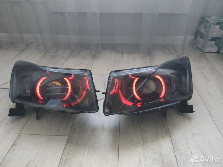 Фары Шевроле Круз Камаро + rgb