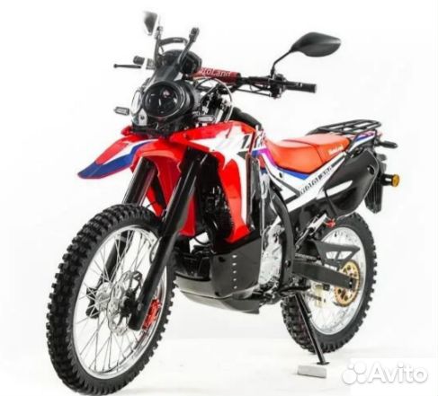 Мотоцикл motoland (мотоленд) кросс dakar LT
