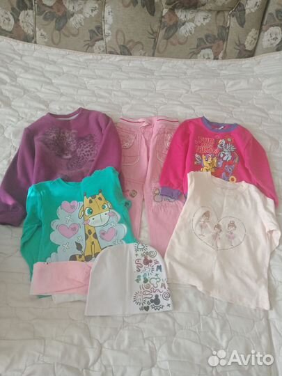 Детские вещи пакетом для девочек