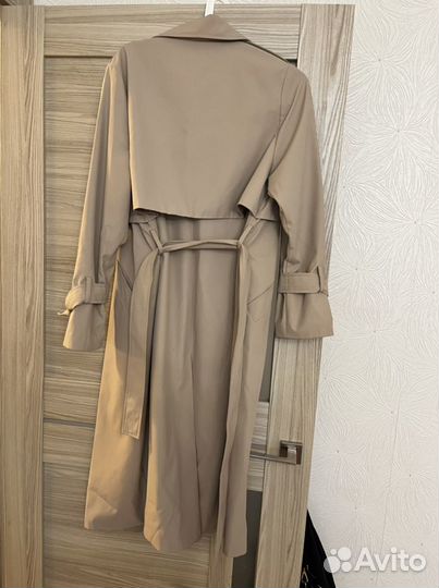 Тренчкот размер m бежевый
