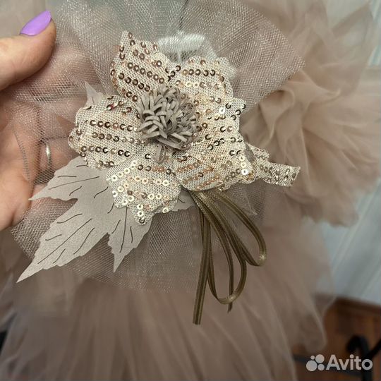 Нарядное платье для девочки 98,104,110