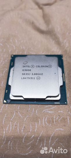 Процессор G3950. сокет 1151