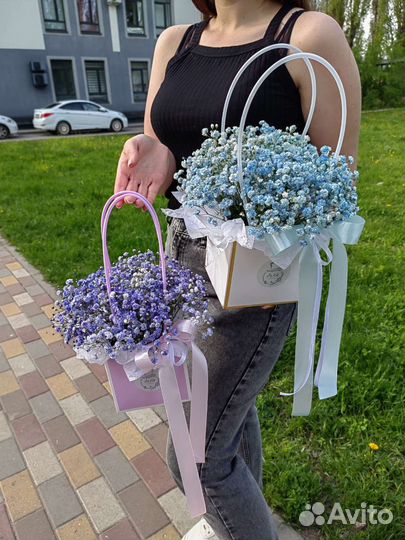 Гипсофила Букет из гипсофил Доставка Цветы