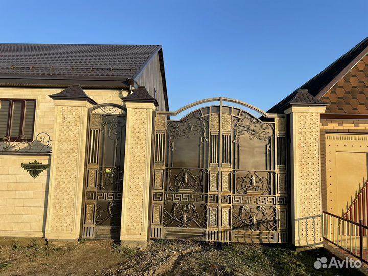 Кованые ворота и калитки бу