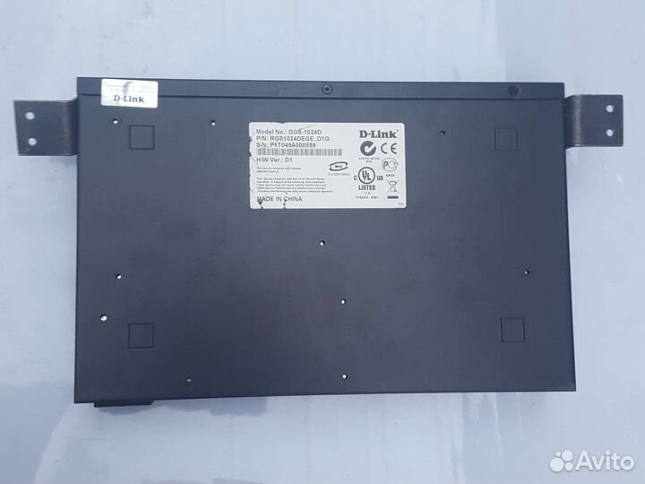 Неуправляемый коммутатор d-link dgs-1024d