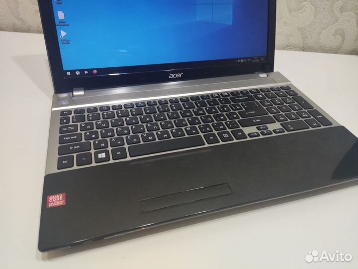Стильный ноутбук Acer V3-551(4ядра/8гб/SSD)