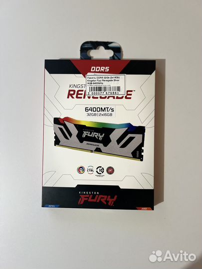 Оперативная память Kingston Fury Renegade RGB DDR5