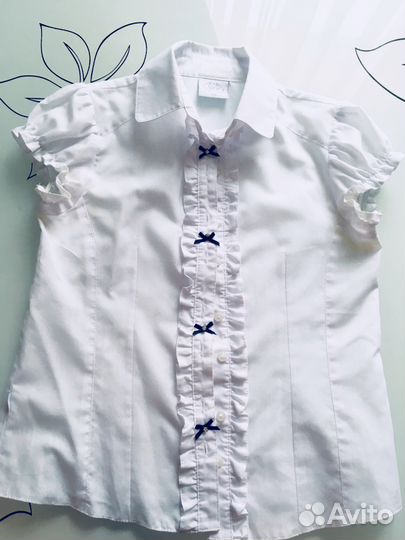 Школьная блузка SLY Польша 134 см