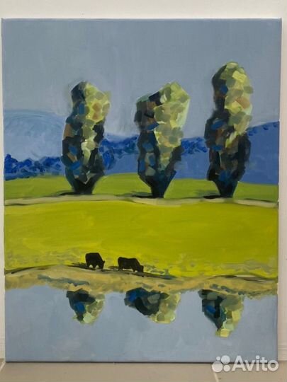 Картина маслом на холсте живопись