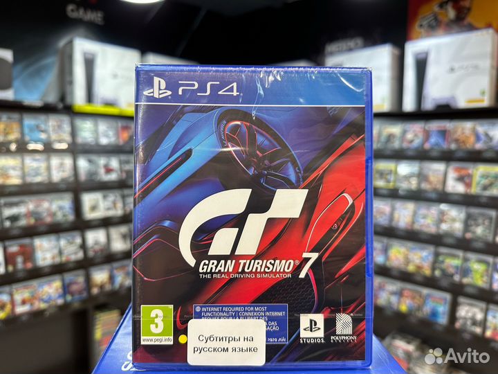 Игры для PS4: Gran Turismo 7