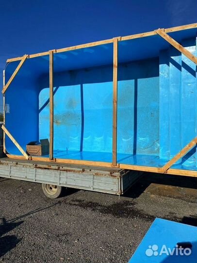 Бассейн с лестницей 4м*3м*1,5м