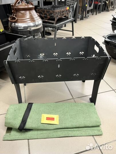 Мангал разборный 500х270х2 мм