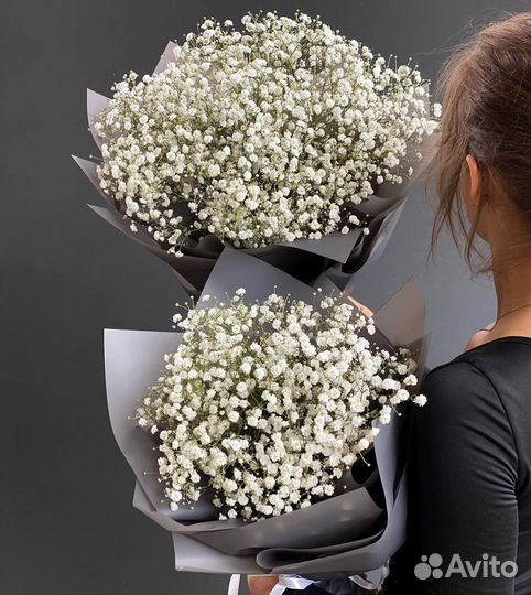 Гипсофила. Букеты. Цветы