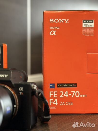 Sony alpha a7r3 + объектив sony FE 24-70mmf/4