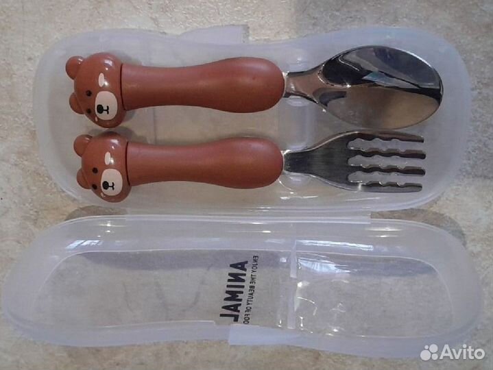 Детские ложка и вилка