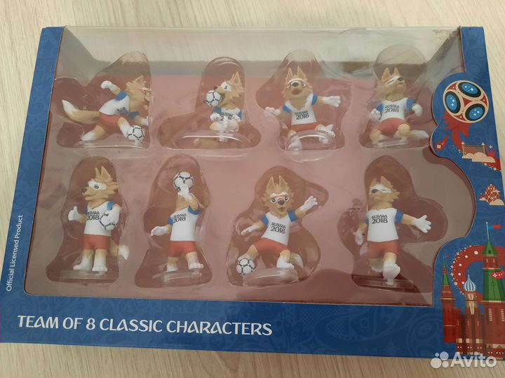 Набор из 8 фигурок 