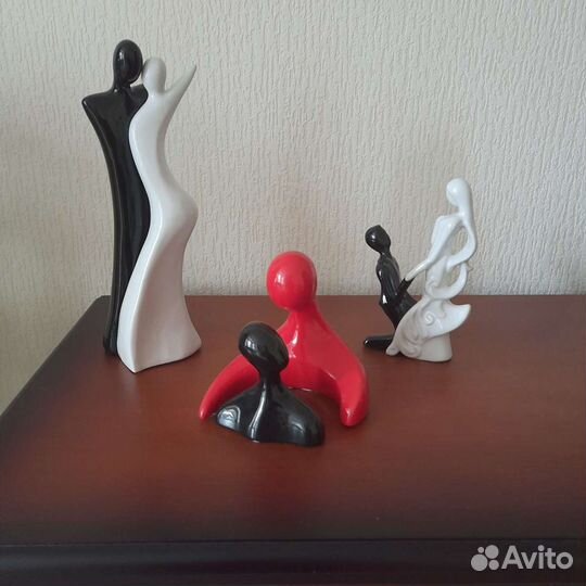 Статуэтки влюбленные, пары, силуэт