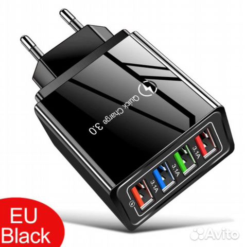 Зарядное устройство usb (4USB порта)