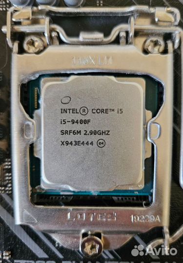 Комплект i5-9400f и ASrock Z390