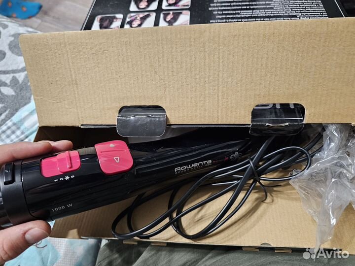 Стайлер для укладки волос rowenta brush activ 1000
