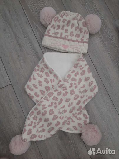 Комплект шапка, шарф zara