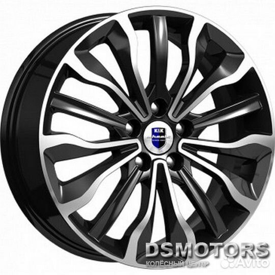 Диски Атакама 6.5/17 5x114.3 ET50 d60.1 алмаз чёрн