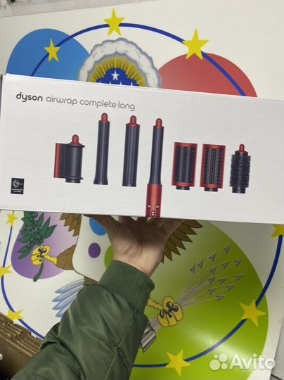 Стайлер Dyson Airwrap Complete Long Topaz/Orange