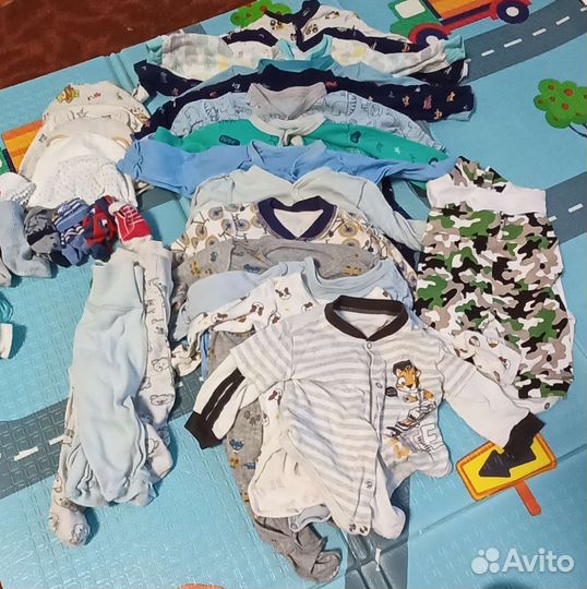 Вещи на мальчика пакетом