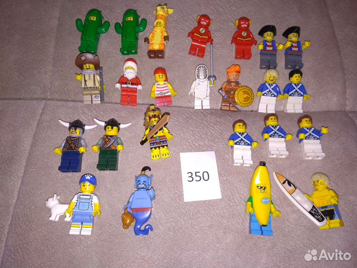Lego минифигурки из разных серий