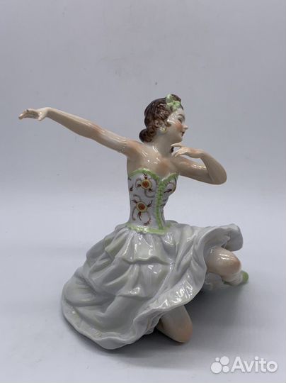 Статуэтка фарфор Танцовщица Старая Германия