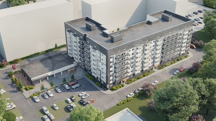 2-к. квартира, 58,8 м², 6/7 эт.