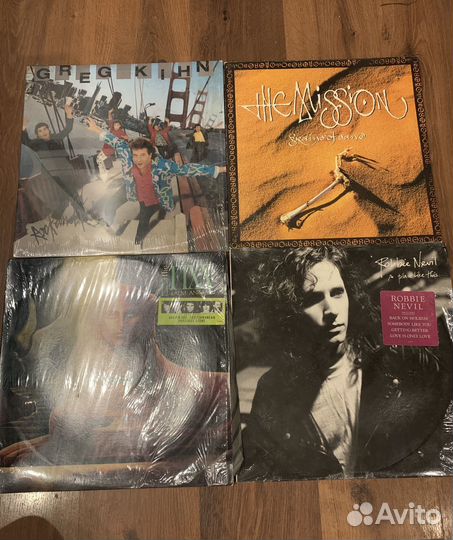 Виниловые пластинки с зарубежной музыкой