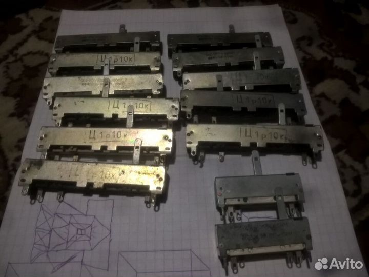 Резистор ползунковый сп3 новые