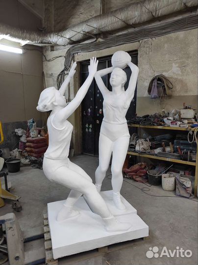 Скульптуры СССР Оригинал Реставрация