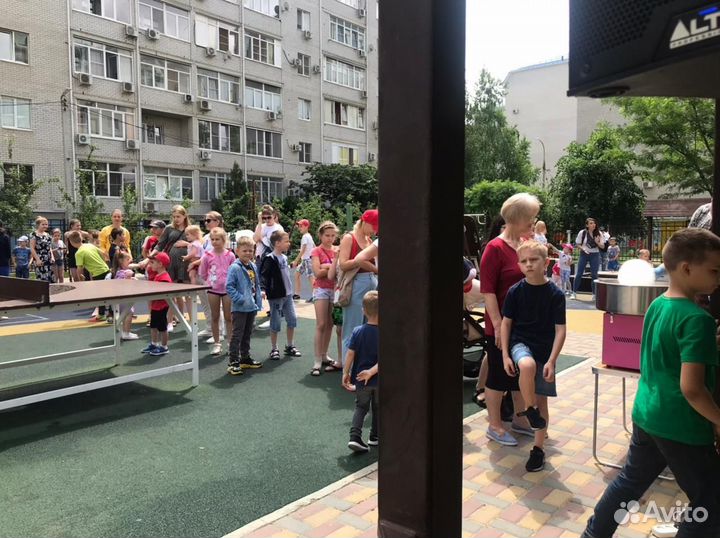 Сладкая вата на праздник