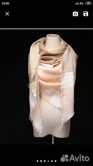 Шарф-плед (новый)