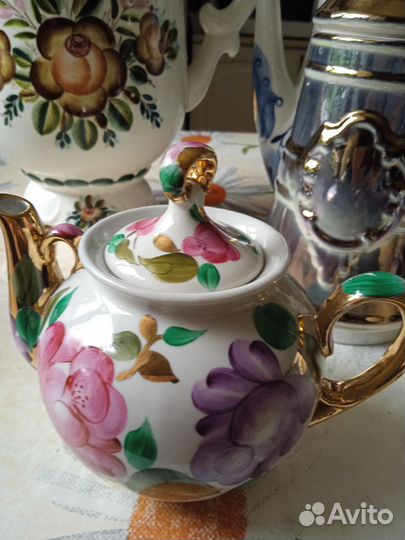 Посуда СССР чайники