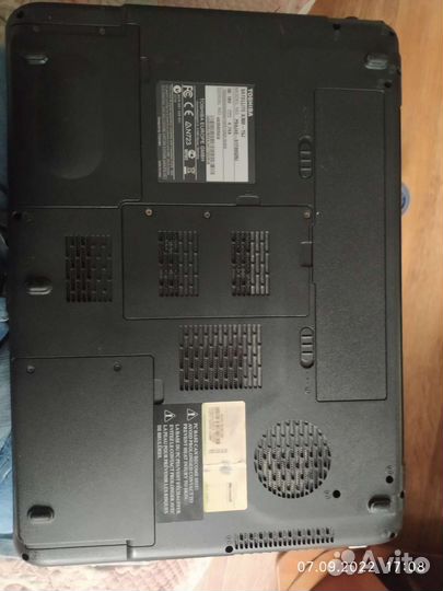 Ноутбук Toshiba satellite A 300 15 j