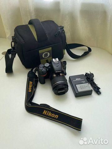 Зеркальный фотоаппарат Nikon d5600 + комплект