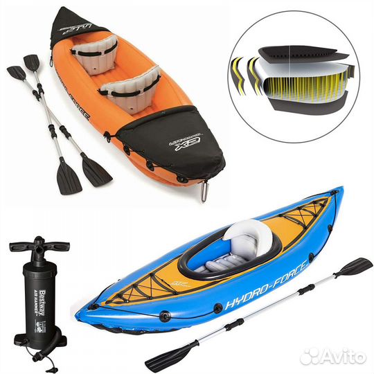 Байдарки надувные