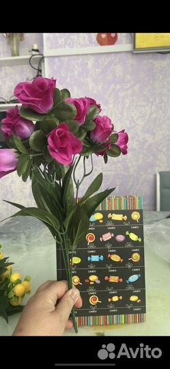 Искусственные цветы розы,пионы,лилии