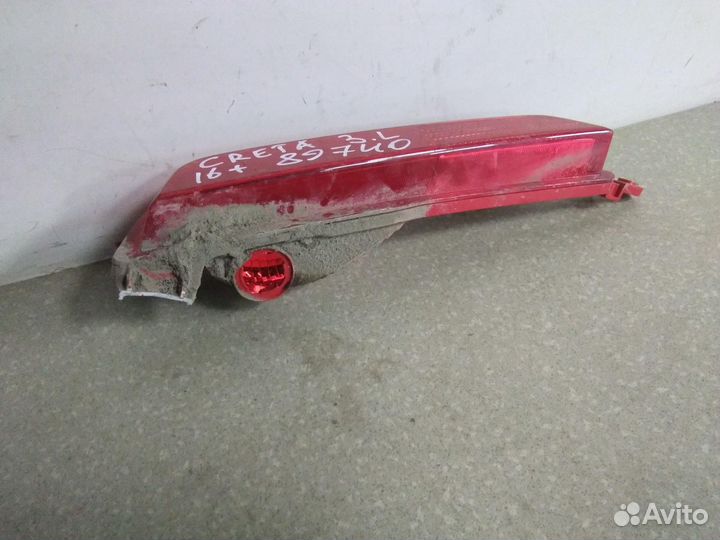 Фонарь задний в бампер левый Hyundai Creta 2016