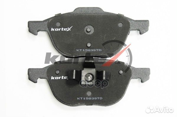 Колодки торм.пер. KT1583STD kortex